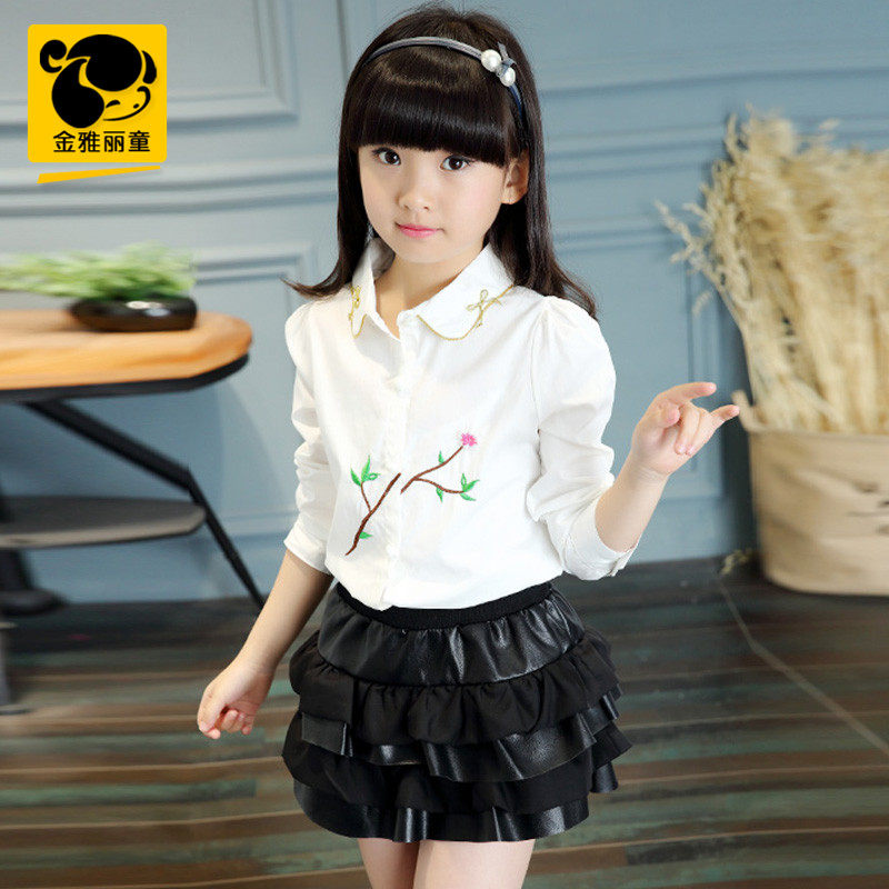 Chemise fille à manche longue - Ref 2084893 Image 15