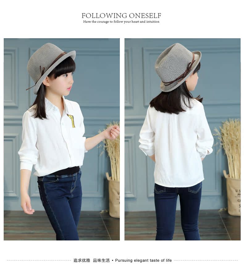 Chemise fille à manche longue - Ref 2085109 Image 56