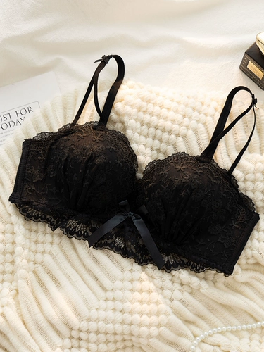 Нижнее белье, кружевной сексуальный бюстгальтер пуш-ап, 12 года, цвет, с вышивкой