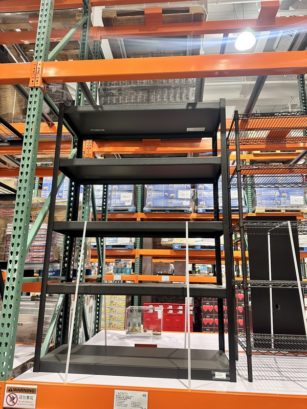 Meizhigao Storage Shelves, Extra-Thick Commercial Shelves, Household Storage Racks, Carbon Steel 5-Layer Costco Model Meizhigao Storage Shelves, Extra-Thick Commercial Shelves, Household Storage Racks, Carbon Steel 5-Layer Costco Model