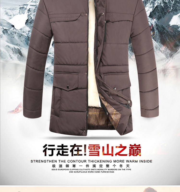 Blouson hiver pour homme      en Laine - Ref 3115223 Image 7