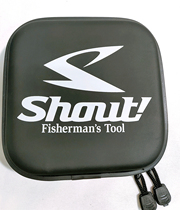 Japan SHOUT iron plate Road boat fishing small object storage bag boat fishing iron plate hook sea fishing equipment accessories storage box