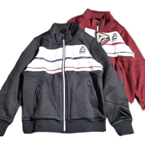 Быстросохнущий флисовый свитшот для мальчиков с молнией для отдыха, кардиган, подходит для подростков