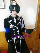 Cartoon Protagonist Costume) Cosplay Costume Set To Be Black Deacon Lord Black Military Uniform