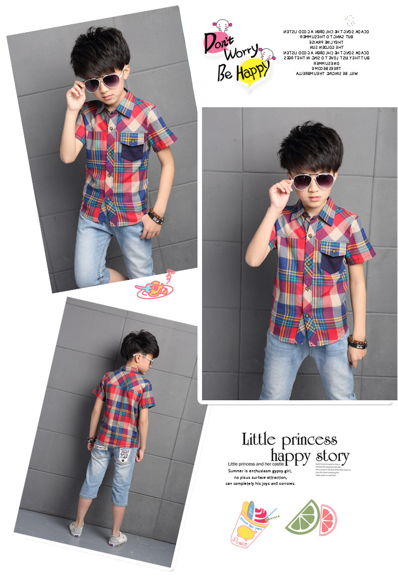 Chemise garcon à manche longue - Ref 2073137 Image 14