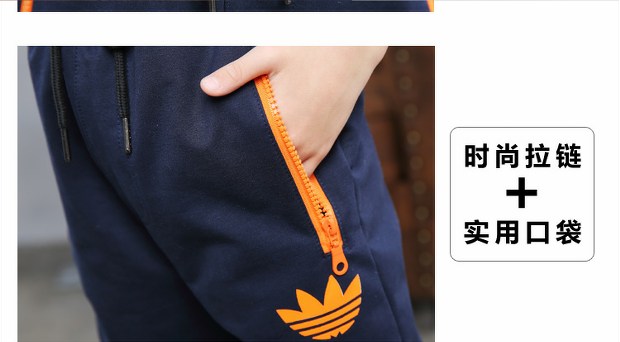 Quần áo trẻ em quần bé trai quần thể thao trẻ em 2019 mẫu mới mùa xuân và mùa thu quần bé trai lớn quần bé trai mùa hè mỏng - Quần quần short bé gái