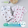 Bà bầu màu cho trẻ sơ sinh 2019 cotton mới romper quần áo trẻ em 6-12 tháng tuổi nam và nữ đồ ngủ trẻ em - Áo liền quần đồ bơi cho bé gái