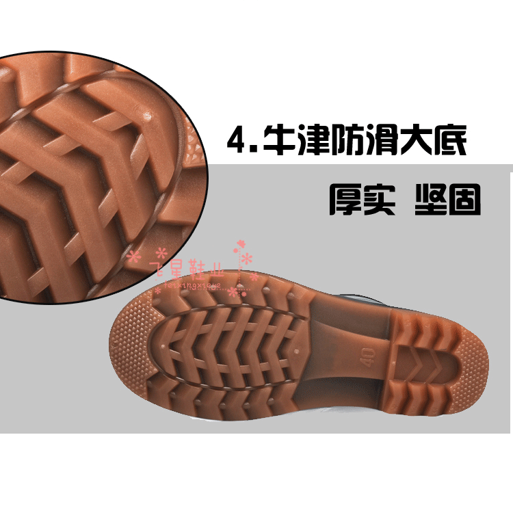 Chính hãng mưa khởi động nam mùa xuân và mùa hè non-slip mưa khởi động giày không thấm nước giày cá nam ngắn tay áo bao bọc ngoài kích thước lớn giày cao su giày lười nam chịu nước