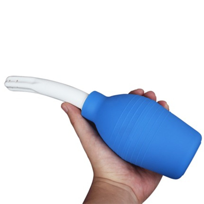 Home Women Gynecology Private Office cleaner Scrubber scrubber scrubber Vagina Private large capacity arched soft rubber lavage