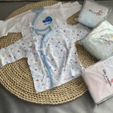 Осенняя хлопковая пижама, кардиган, рубашка, футболка, нижнее белье для раннего возраста, хлопковое термобелье, детская одежда, 0-12 мес.