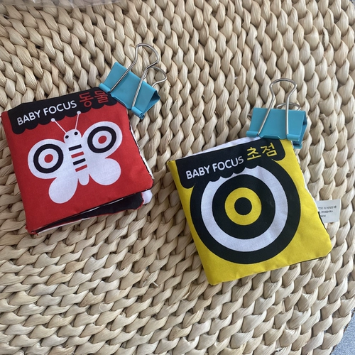 Познавательная книга из ткани, интеллектуальная игрушка, 0-1 лет, раннее развитие, можно отрывать