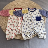 Хлопковое детское демисезонное тонкое боди для новорожденных