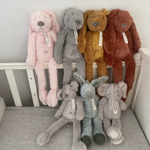 Успокаивающий кролик, плюшевая игрушка, тряпичная кукла, подушка, слон