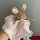 Кролик для новорожденных, хваталка для младенца для тренировок, успокаивающая плюшевая фигурка, погремушка, игрушка, кукла