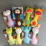 Плюшевая хваталка, мультяшная погремушка, интеллектуальная игрушка, антистресс, 0-1 лет