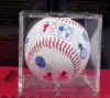 Acrylic transparent baseball display box with base collection box dustproof and moisture-proof plastic box decoration