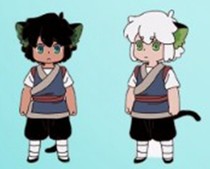 Luo Xiaohe war cosplay can be customized can be customized