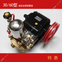 30mm plunger spray pump 60 type three-cylinder piston pump Pesticide pump thickening spray high pressure pump Agricultural sprayer