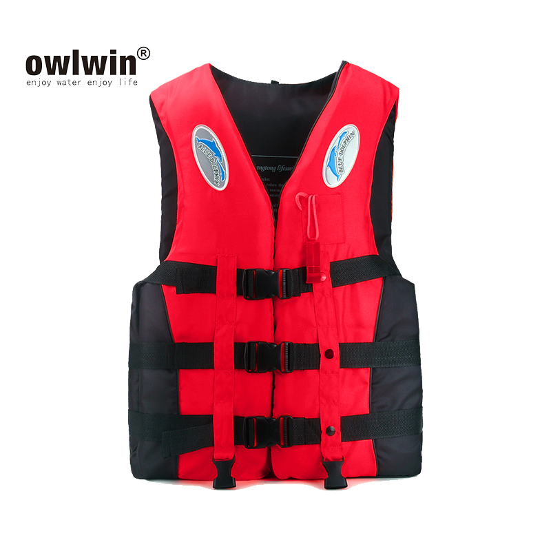 owlwin life jacket Adult children large buoyancy fishing boat portable convenient professional thickened life vest