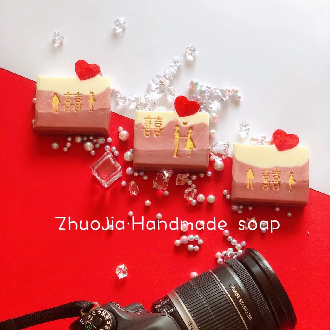 Zhujiasoap Artisanal Cold Made Soap Wedding Festive Companion Gift customized Link Non Spot Single Pat No-Taobao