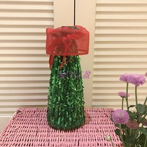 St Patricks Day Irish mesh sequin drawstring wine bottle jacket red wine sleeve