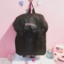 Hàn Quốc Harajuku ulzzang dễ thương chữ thêu yêu thương em gái mềm túi vải trường balo lv nam Ba lô