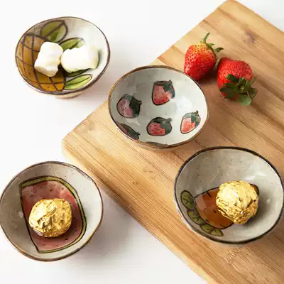 Japanese seasoning dish soy sauce vinegar taste dish bone plate creative ceramic tableware plate dish dish small dish