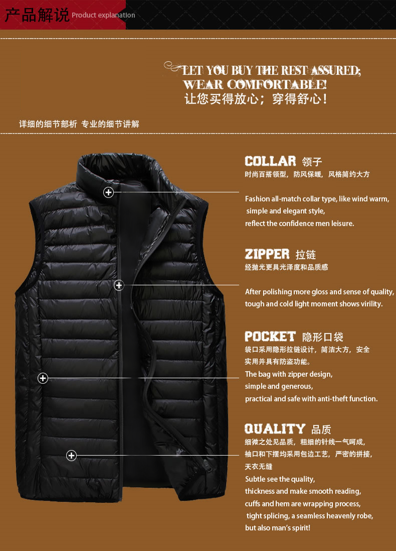 Débardeur sport uniGenre YFMYJJ108QD9 - Ref 538841 Image 7