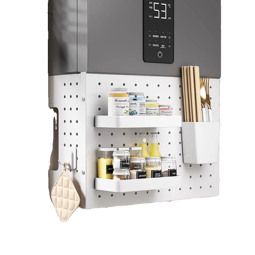 Щиток водонагревателя, украшение газовой трубы, пластина с отверстиями, кухонная стойка, настенный трубопровод, защитный кожух линии