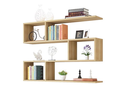 Настенная современная и минималистичная книжная полка, книжный шкаф