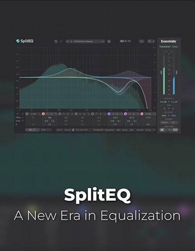 Подлинное энтузиад Spliteq Evalizer Transiet Structure разделение запатентованного плагина с смешиванием