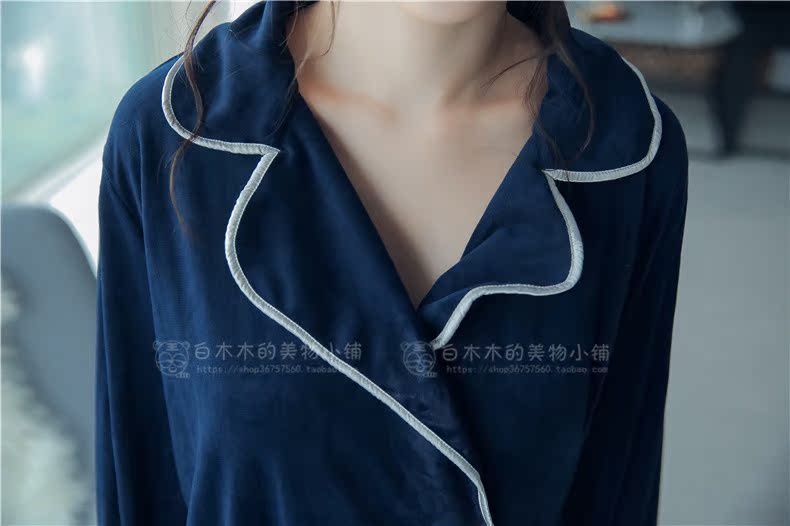 Mùa thu và mùa đông đồ ngủ của phụ nữ mỏng dày ấm đơn giản một lớp mặt bích san hô lông cừu mỏng phần đảo cashmere dịch vụ nhà phù hợp áo phong cotton nam