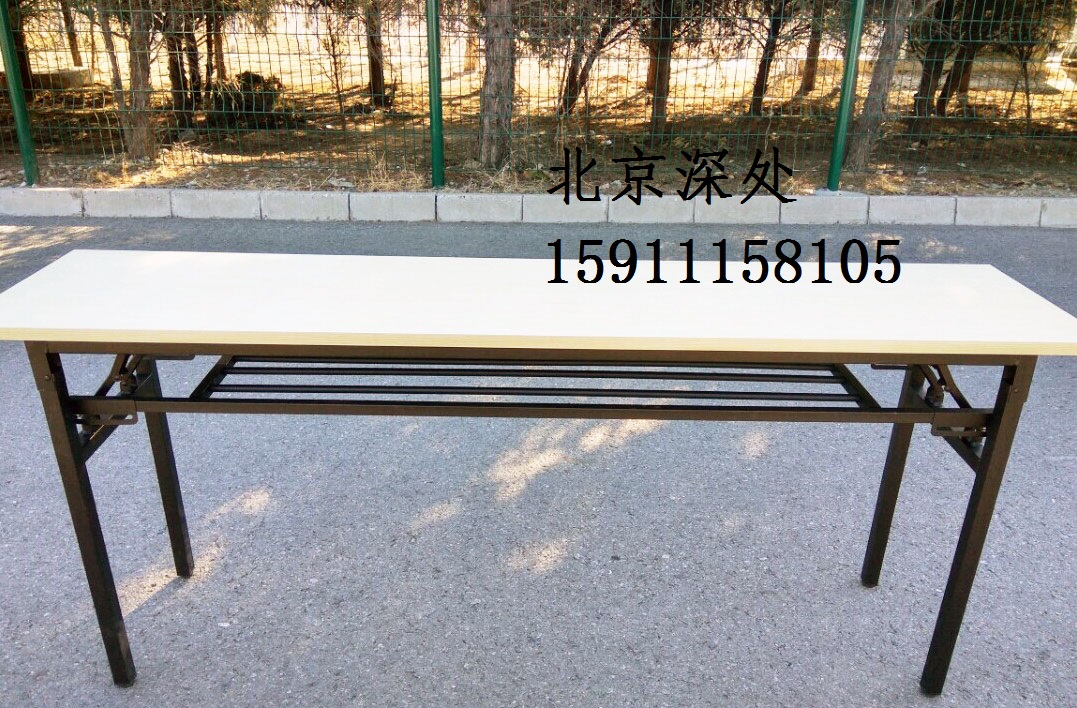 Thickening 150 * 40 Table Coaching Class Training Desk Student Desks School Folding Meeting Table Strip Table-Taobao
