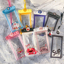 Mu Lang cute mobile phone waterproof bag Apple Samsung Huawei Xiaomi diving snorkeling water park underwater photo