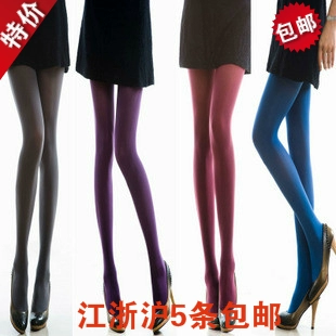 Langsha vớ mùa hè pantyhose chống móc lụa nhung cộng với xà cạp dày kích thước lớn stovepipe nữ mùa xuân và mùa thu vớ tất cổ ngắn