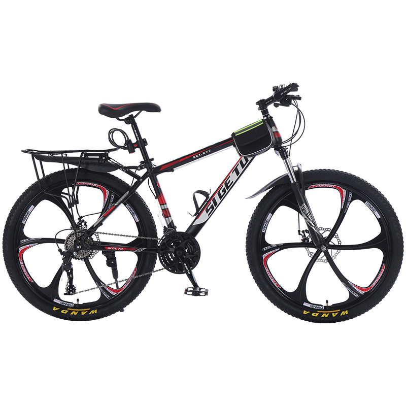 山地自行车成人变速男款学生轻便减震越野女式青少年代步骑赛单车