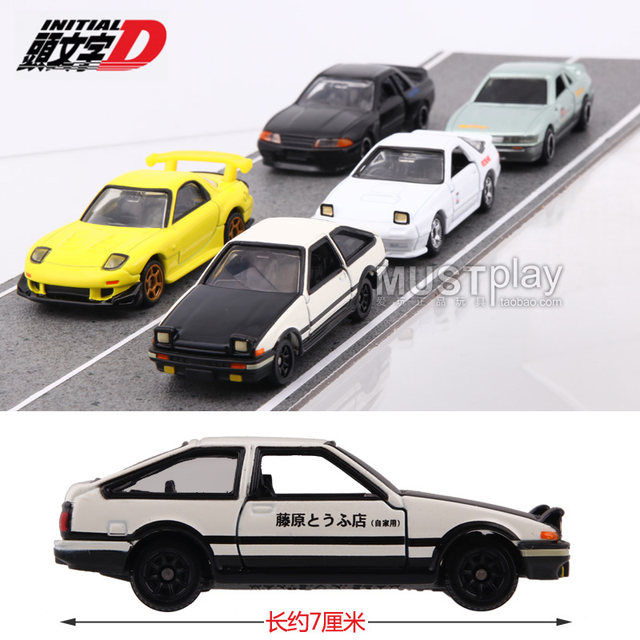 ບັດ TOMY Domei ເບື້ອງຕົ້ນ D145168 ໂຕໂຍຕ້າ AE86FC Keisuke FD3S Nissan GTR ແບບລົດໂລຫະປະສົມ