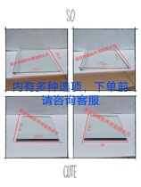 Suitable for Rongsheng Hisense refrigerator refrigerated and frozen glass partition shelf shelf compartment new internal accessories