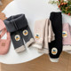 Girls' fleece leggings children's autumn and winter thickened one-piece fleece outer wear foreign-style female baby winter warm pants