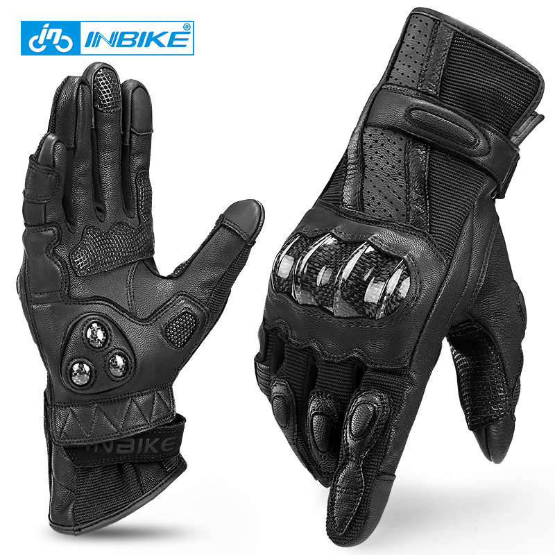 INBIKE motorcycle riding gloves four seasons men and women anti-fall breathable full finger off-road motorcycle rider equipment touch screen