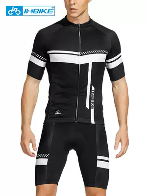 INBIKE cycling suit men's suit summer short-sleeved top bike cycling gear shorts sling shorts
