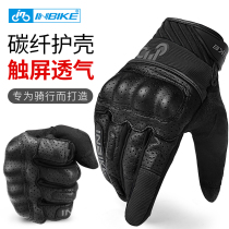 INBIKE knight gloves mens four seasons comfortable and breathable touch screen comfortable racing motorcycle motorcycle riding off-road