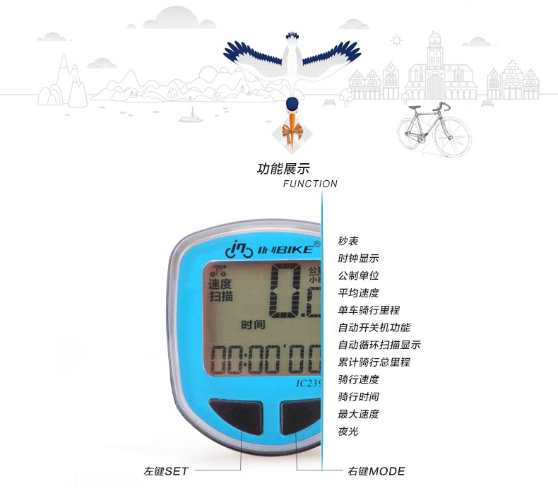 Compteur de vélo INBIKE - Ref 2426295 Image 9