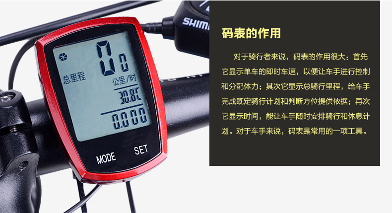 Compteur de vélo INBIKE - Ref 2422091 Image 8