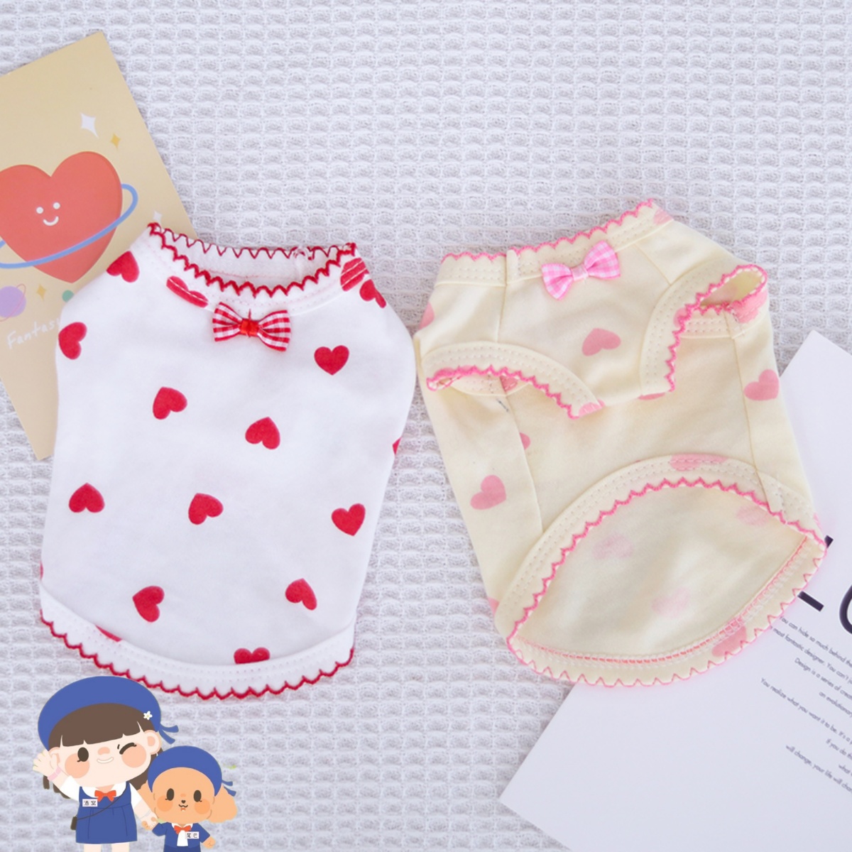 Pet Cat Dog Clothes Loving Vest Boursides Skirt Beat Bottom Jersey Dress All Season VIP Teddy Jokha Little Dog