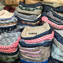  Round nest Winter thickened pet nest Tail single kennel warehouse Fleece cat nest bullfighting nest Medium-sized nest pad large nest