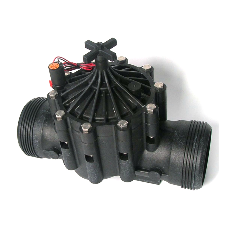 Large-diameter, low-voltage and high-flow special irrigation solenoid valve for wireless remote intelligent control irrigation system