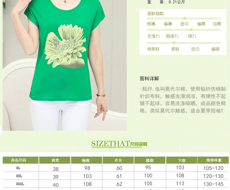 Đặc biệt hàng ngày phụ nữ trung niên của mẹ kích thước lớn mùa hè cotton ngắn tay T-Shirt phương thức bông nữ t-shirt áo khoác mỏng cho phụ nữ trung niên