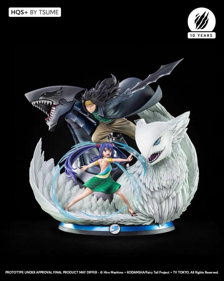 Tsume Studio Wendy & Gajeel Redfox《FAIRY TAIL》1/4 Scale Statue