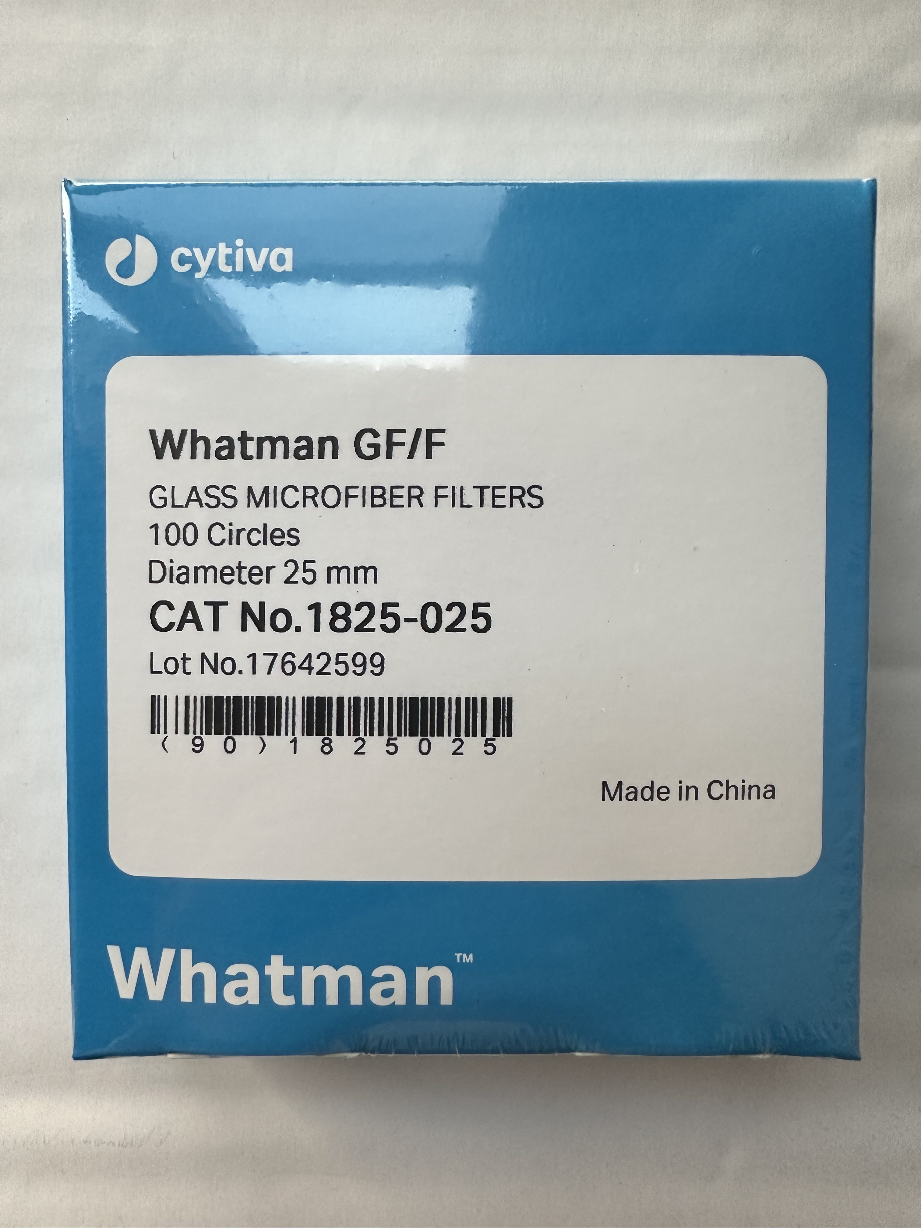 WHATMAN GF/F玻璃纤维滤纸1825-025/047/055/125/090/142/150/110